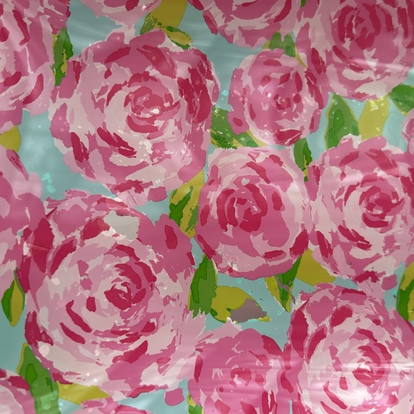 Lilly Pulitzer 12 x 8 First Impression Floral Trinket Tray Roses Jewelry Tray - Picture 17 of 17